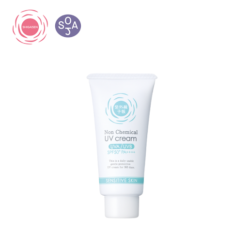 Shigaisen Yohou Non Chemical Moisturizing UV Cream SPF 50+ PA++++ 40g